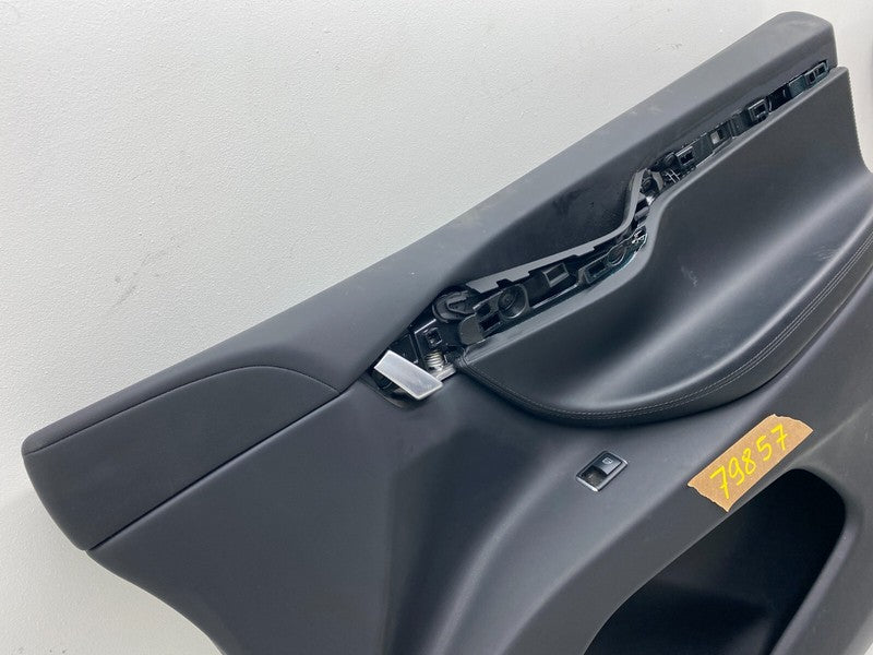 ⭕ 16-20 Tesla Model X Front Passenger Side Door Panel Trim Card Right Assembly