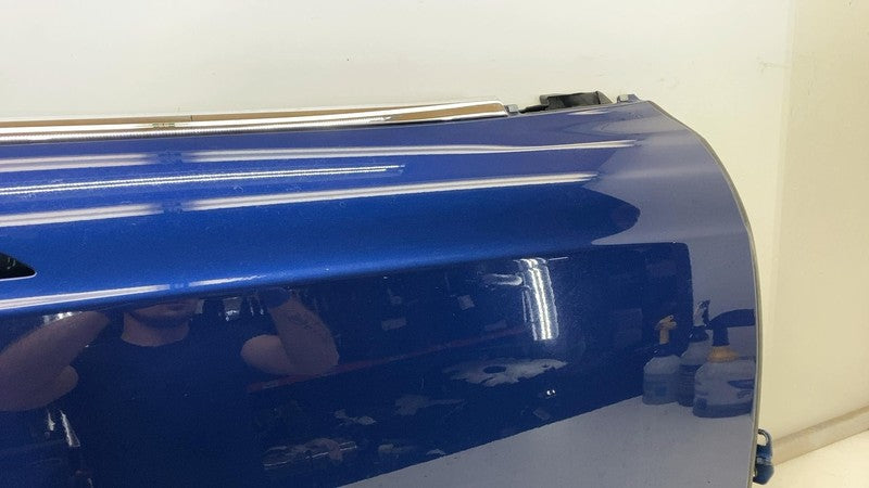 2012-2015 Tesla Model S Front Passenger Side Door Shell Panel Right RH Blue PPSB