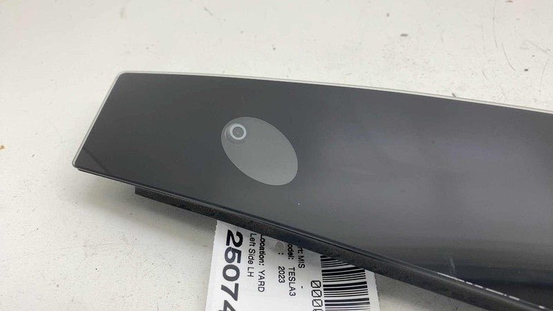 1100437-00-E ⭕ 2017-2023 Tesla Model 3 Left B-Pillar Applique Glass Trim Molding 1100437-00-E