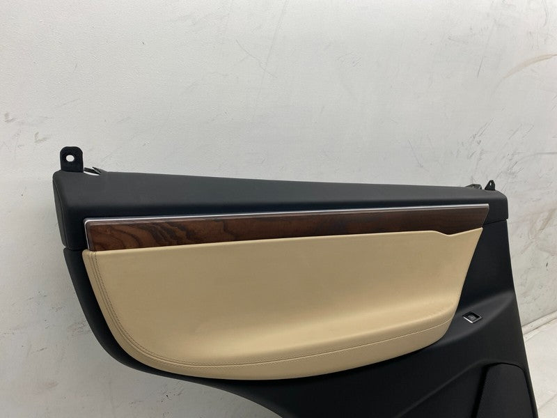 ⭕ 2016-2020 Tesla Model X Rear Left Carrier Door Panel Trim Pad w/ Card Molding