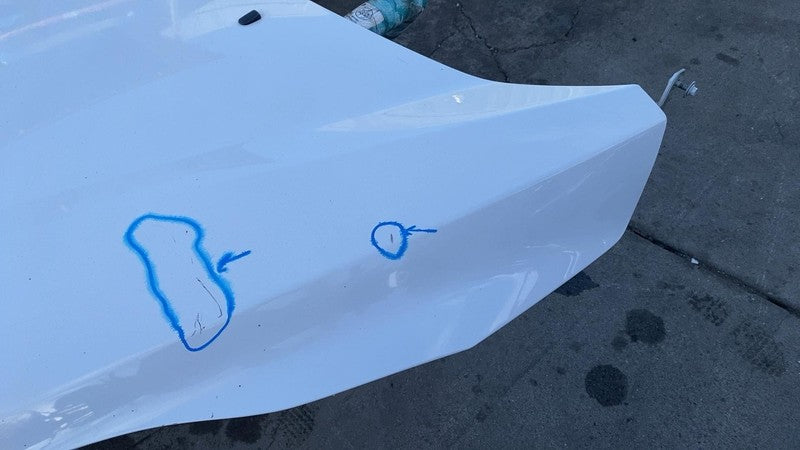 HW7E 9C485 BZF 2013 2014 2015 2016 2017 2018 Ford C-Max Front Hood Panel Cover White Assembly