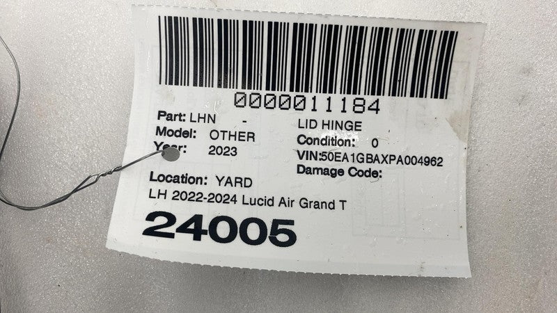 ⭕ 2022-2024 Air Grand Touring Left Driver Rear Liftgate Trunk Lid Hing