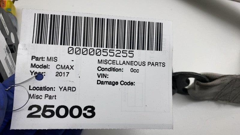 2013-2018 Ford C-Max Front Passenger Side 1st Row Seat Belt & Retractor Right RH