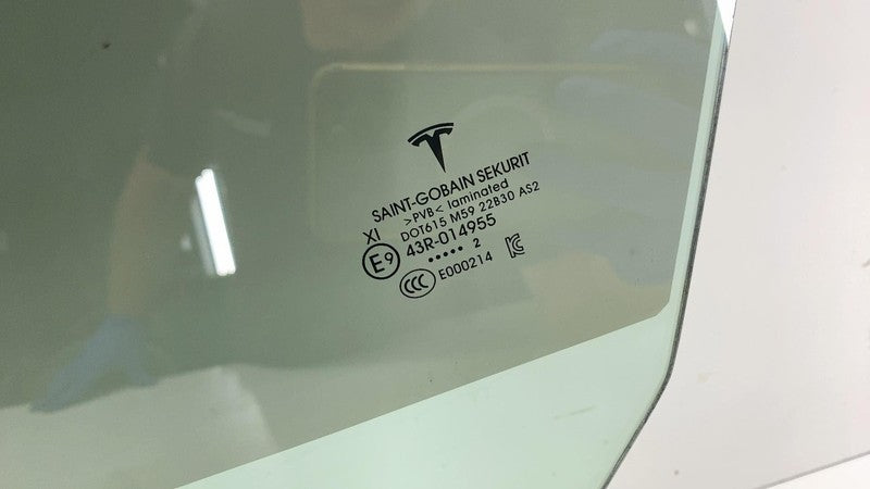 ⭕ 2021-2023 Tesla Model 3 Front Driver Side Door Window Glass Left (Do