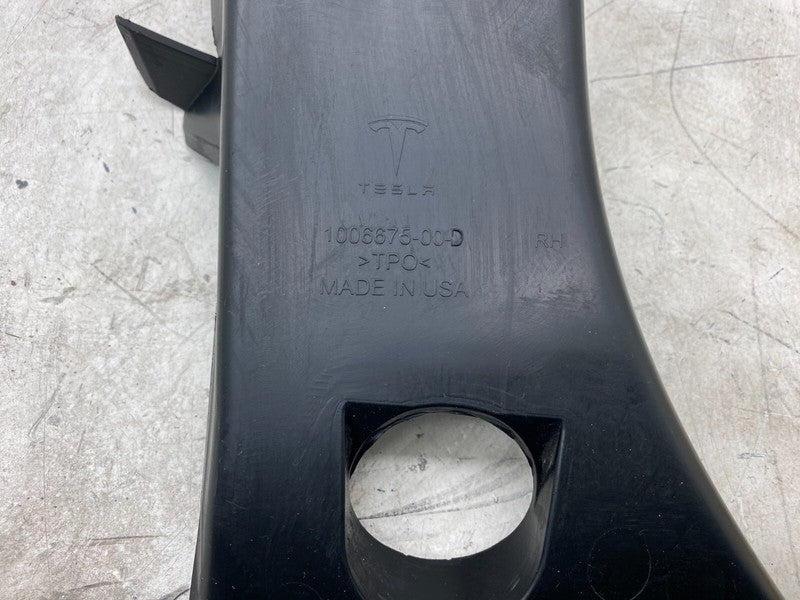1006675-00-D ⭕ 12-15 Model S MS Rear Passenger Boot Trunk Trim Cover Panel Right 1006675-00-D