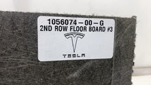 ⭕ 16-20 Model X 7-Seater 2nd Row Floor Carpet Mat Trim Panel Cover 1056074-00-G