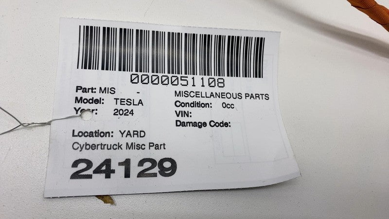 2024-2025 Tesla Cybertruck High Voltage HV Cabin Outlets Wire Wiring H