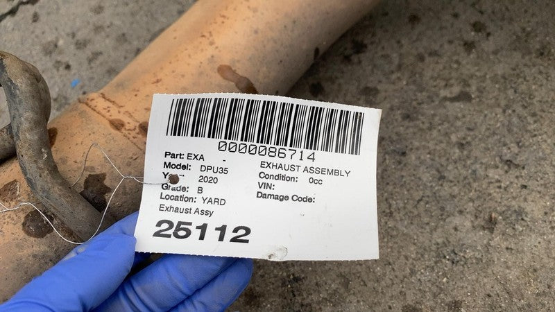 ⭕ 2020 RAM 3500 Rear Exhaust Pipe Dual Crew Cab 6.7L Turbo Diesel Asse