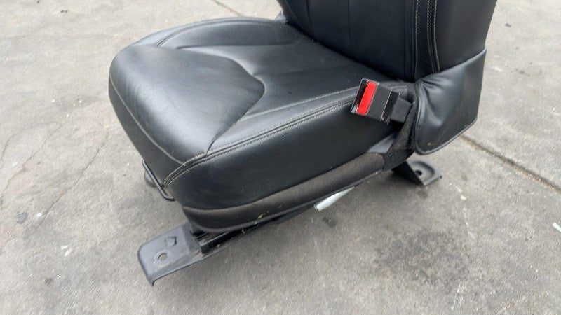 ⭕ 11-17 Jeep Wrangler Front Passenger 1st Row Bucket Seat Black Leather Right RH