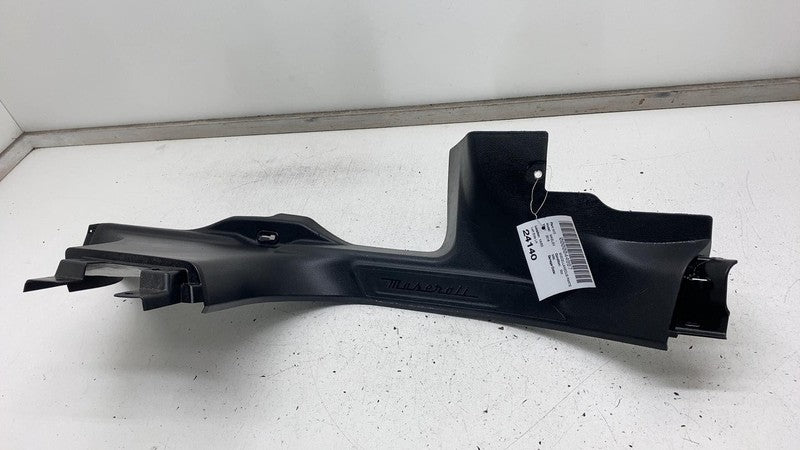 670040378 ⭕ 2017-2020 Levante Rear Left Door Sill Scuff Plate Cover Trim Panel 670040378