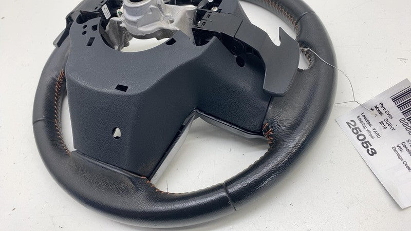 ⭕ 2018-2023 Subaru XV Crosstrek Front Steering Wheel w/ Switch Leather Assembly