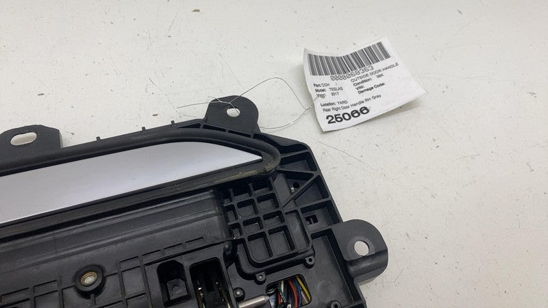 ⭕ 2016-2020 Model S Rear Right Exterior Door Handle Outer Gray PMNG 10