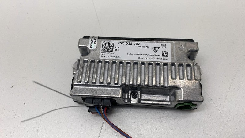 95C.035.736 ⭕ 2024 Porsche Cayenne Multimedia Interface Auxiliary Outlet Jack 95C035736 OEM