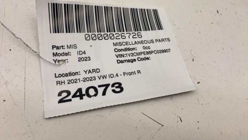 1EA 959 592 B ⭕ 21-23 Volkswagen ID.4 Front Passenger Window Control Module Right 1EA959592B