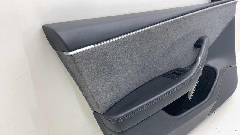 ⭕24-25 Model 3 Front Driver Side Highland Door Panel Trim Card Left 19