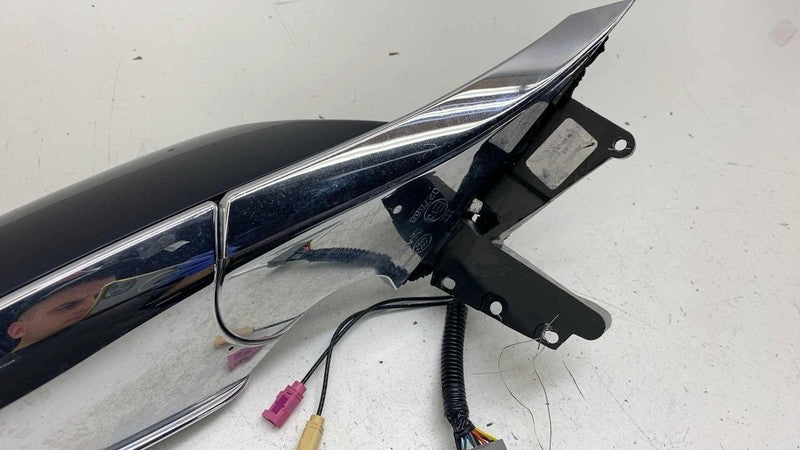⭕2012-2015 Tesla Model S Front Right Exterior Rear View Door Mirror RH Blue PMMB