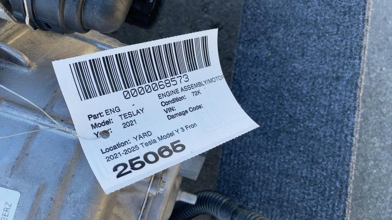 ⭕ 2020-2025 Model Y Electric Engine Motor Front Drive Unit AWD 3DU 112