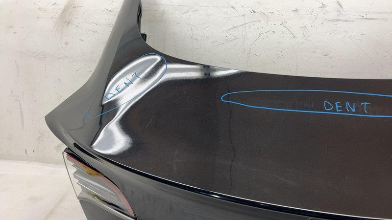 ⭕ 17-20 Tesla Model 3 Trunk Tailgate Liftgate Decklid Shell Panel Blac