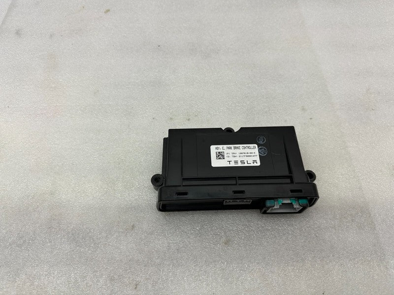 100761800E ⭕ 12-20 Tesla Model S MS Electronic Parking Brake Controller Module 1007618-00-E