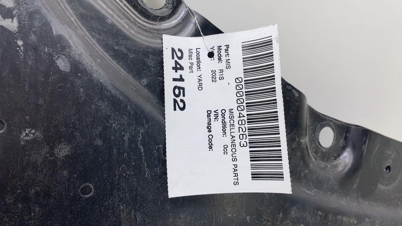 2022-2024 Rivian R1T R1S Front Battery Brace Skid Plate Protection Panel Cover