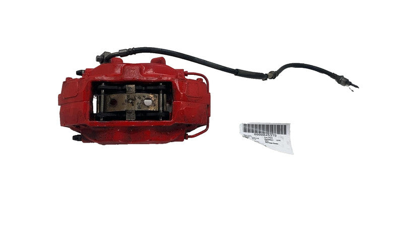 2012-2020 Tesla Model S Front Driver Side Caliper Red w/ Brake Hose Li