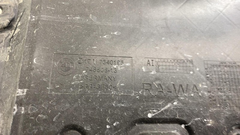 748506-13 2018-2020 BMW 530E Front Driver Side Inner Fender Liner Splash Guard Shield Left