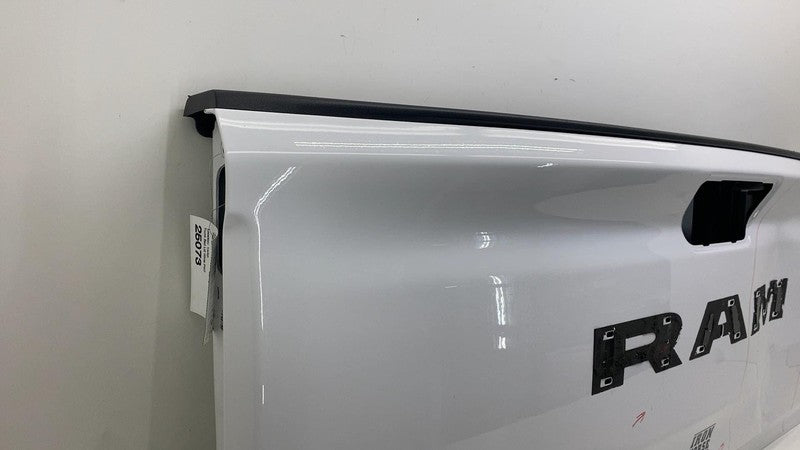 ⭕ 2025 Ram 1500 Pickup Rear Trunk Bed Lid Tailgate Shell Panel Assy White - PW7
