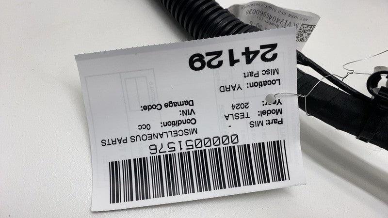 2024-2025 Tesla Cybertruck Passenger Side Truck Bed Wire Wiring Harnes