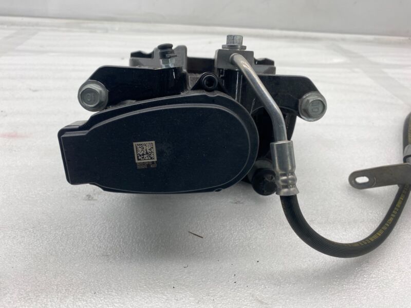 142064200A ⭕ 21-23 Tesla Model S X Rear Right Mando Caliper w/ Brake Hose Line 1420642-00-A