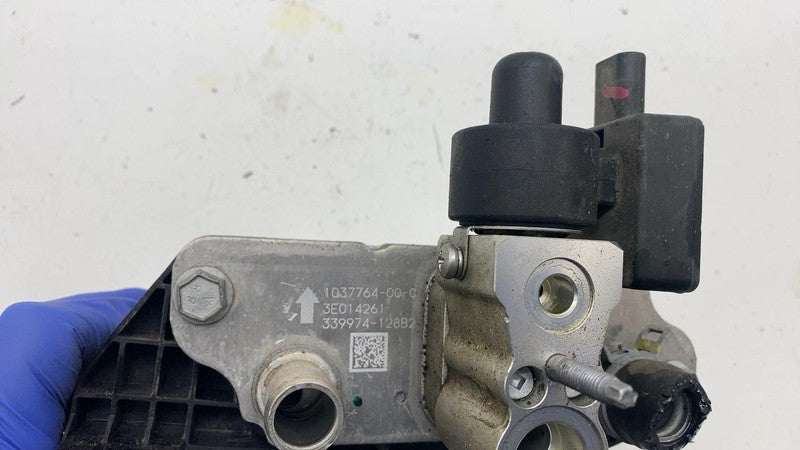 ⭕ 16-20 Tesla Model S X Battery Cooler Heat Exchanger Chiller EXV 1037