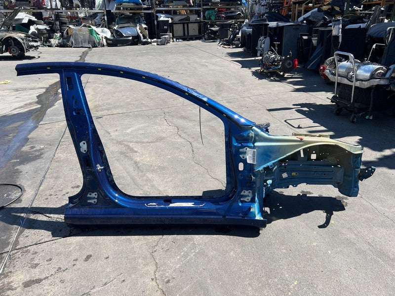 ⭕ 24-25 Tesla Model 3 Front Right A + B Pillar Structural Rail Frame Horn Blue