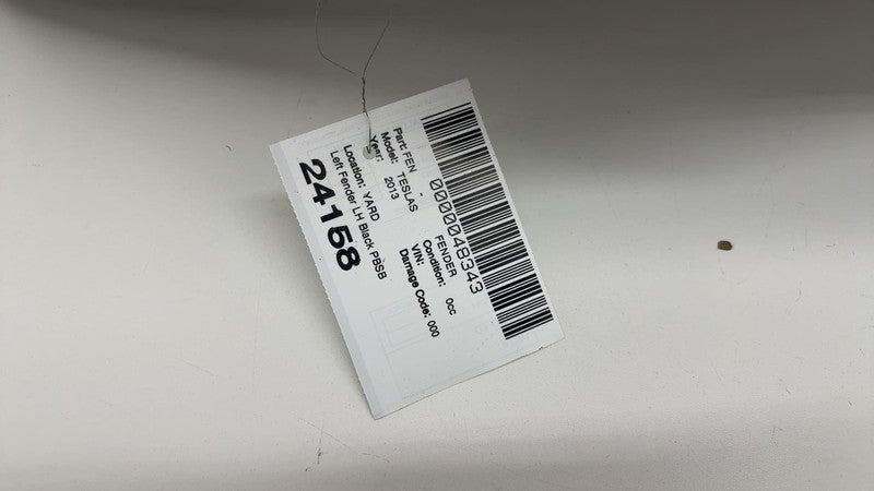 ⭕ 2012-2015 Tesla Model S Front Driver Side Fender Shell Panel Left Bl