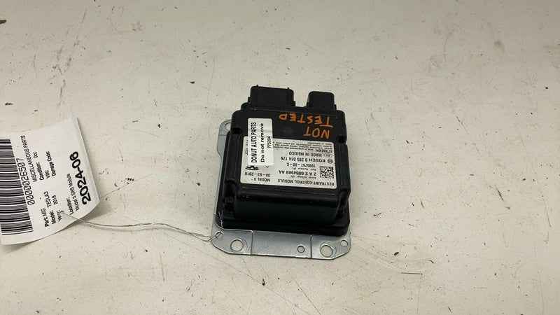 109575700C 17-23 Model 3 Safety Restraint Computer Control Module (Crash Data) 1095757-00-C