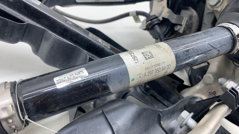 A 297 350 64 00 ⭕ 2022 EQS 450+ V297 Rear Right Knuckle Hub + Control Arm + Shaft + Caliper RWD