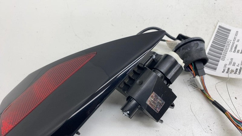⭕ 17-23 Tesla Model 3 Rear Left Charge Port Door Reflector & Cover 147