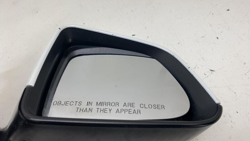 1495588-00-D ⭕ 2020 Tesla Model Y Front Exterior Rear View Door Mirror Right RH White PPSW