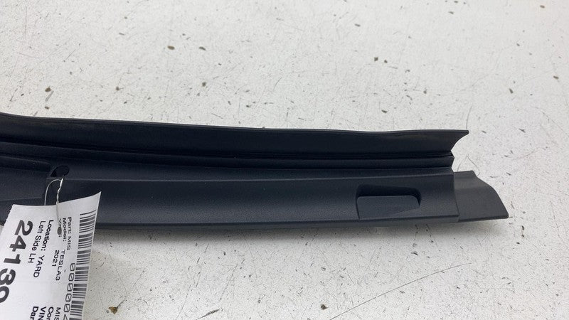 150493500A ⭕ 2017-2023 Tesla Model 3 M3 Left Under Hood Grille Vent Trim Cover 1504935-00-A