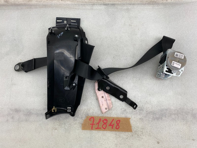 102313605D ⭕ 12-15 Model S Rear Right Seat Belt Retractor w/ Mid C-Pillar Trim 1023136-05-D