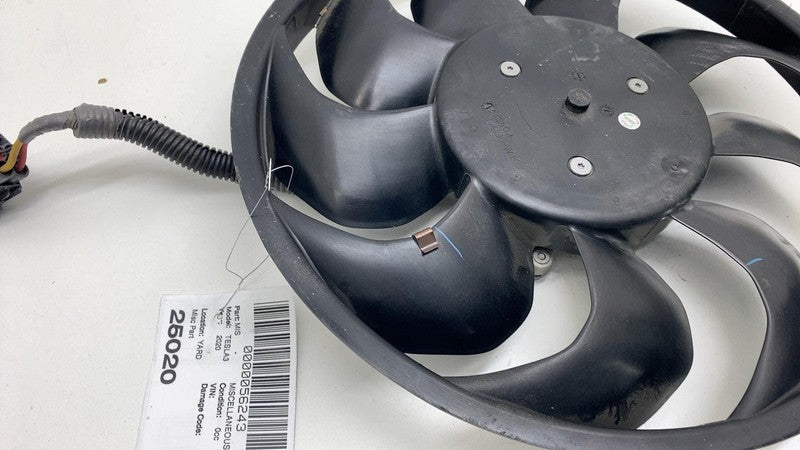 KD954002 2017-2020 Tesla Model 3 Radiator Cooling Fan Blade and Motor Assembly KD954002
