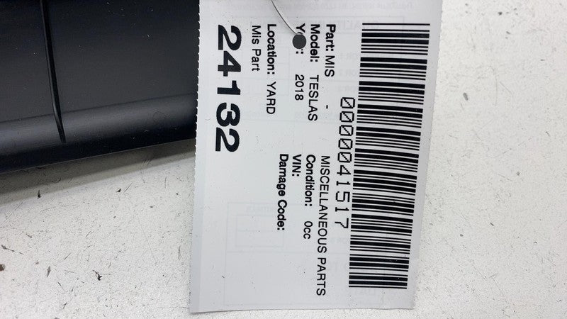 ⭕ 12-20 Model S Rear Trunk Latch Lock Sill Scuff Plate Trim Cover 1058