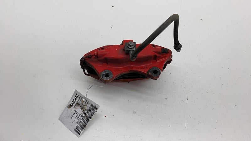 ⭕ 2012-2020 Tesla Model S Rear Caliper Red w/ Brake Hose Line Left 104