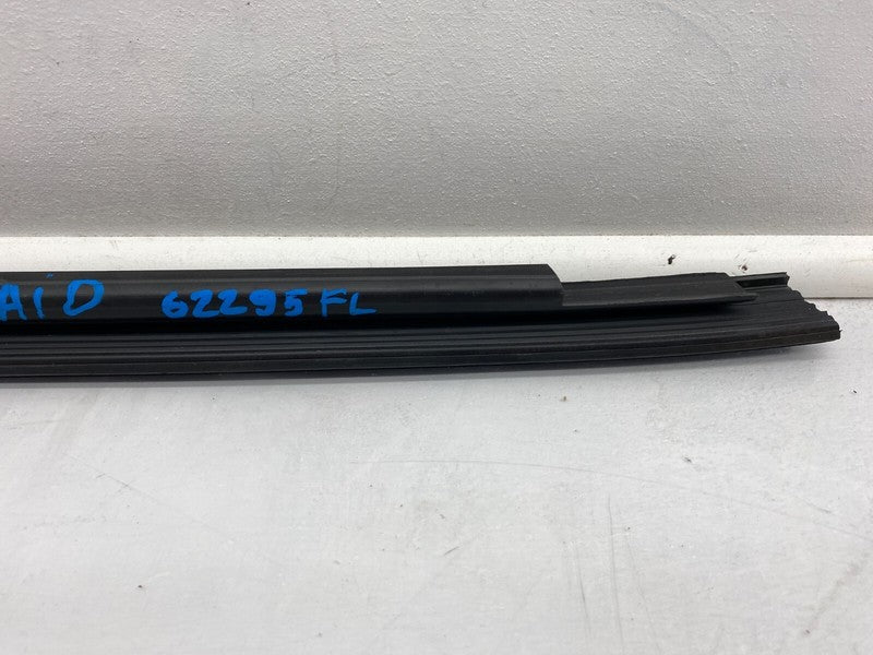 ⭕ 21-24 Tesla Model S Front Driver Side Door Window Inner Belt Rubber Seal Left