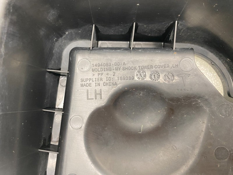 149408300A ⭕ 20-24 Model Y Front Left Underhood Strut Shock Tower Cap Trim LH 1494083-00-A