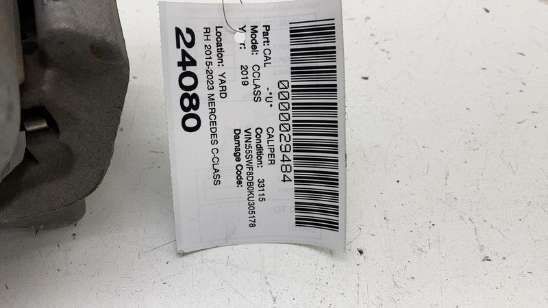 ⭕ 15-23 Mercedes C-Class C300 W205 Front Right Caliper & Brake Hose A2