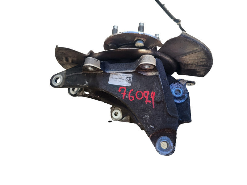 102741100D ⭕16-20 Model X Rear Left Spindle Knuckle w/ Wheel Hub & Dust Shield 1027411-00-D