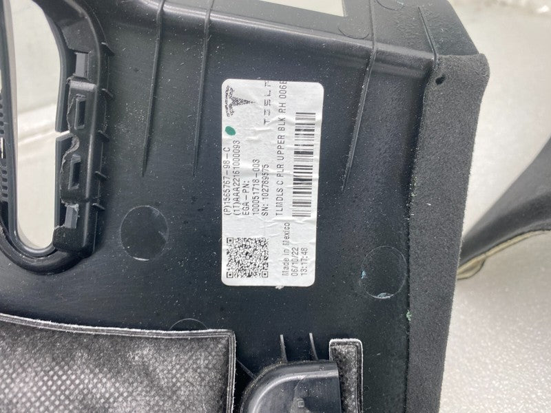 ⭕ 2021-2025 Model S Rear Trunk Tailgate Upper Panel + C-Pillar Trim 15