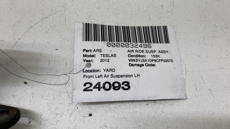 600635100C ⭕ 12-15 Model S MS Front Air Spring Module Shock Absorber Left RWD 6006351-00-C
