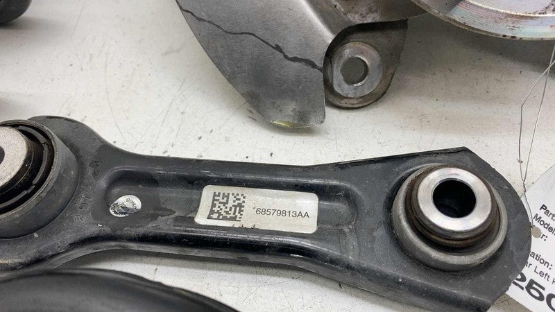 68445336AA ⭕ 17-25 Chrysler Pacifica Rear Left Spindle Knuckle + Strut + Control Arm Links