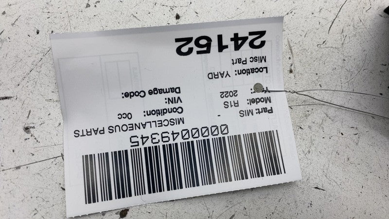 2022-2024 Rivian R1S Front Right or Left Door Sill Scuff Plate PT00001