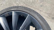 ⭕ 16-20 Model X Turbine Wheel Rim 22x9.0J +35MM w/ Tire 265/35ZR22 1027246-00-F